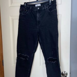 Abercrombie mom jeans